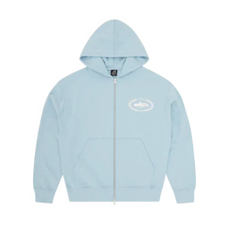 SUPERIOR ROYALE ZIP HOODIE [BABY BLUE]