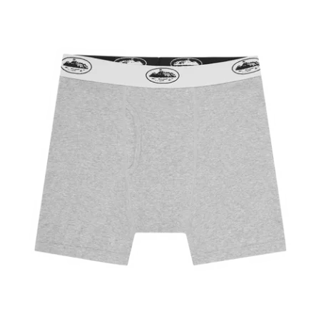 GREY ALCATRAZ BOXERS [3 PACK]