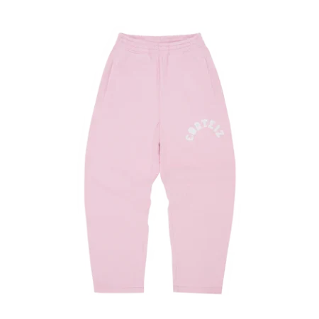 COLLY ARCH OPEN HEM PANTS [PINK]